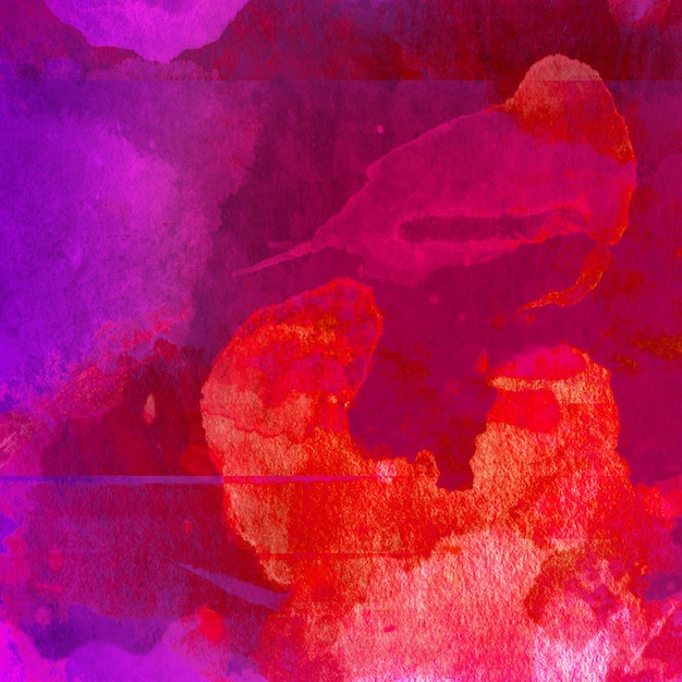 Abstract roze aquarel achtergrondontwerp wassen aqua geschilderde textuur close-up
