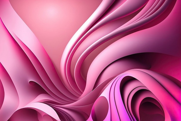 Abstract roze behang