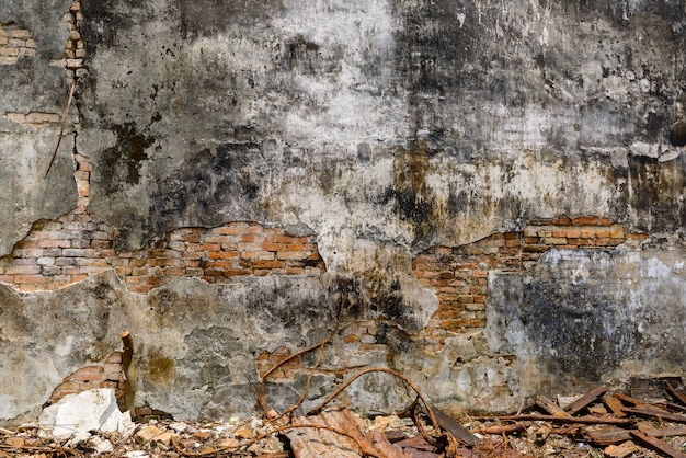 Abstract ruin wall background