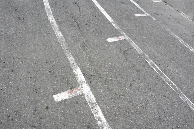 Abstract running track asphalt at the stadium backgrounds