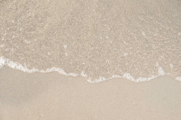 Abstract sand of beach and soft wave background