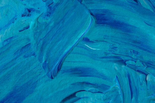Abstract schilderij blauwe achtergrond. Een fragment van een kunst schilderij.