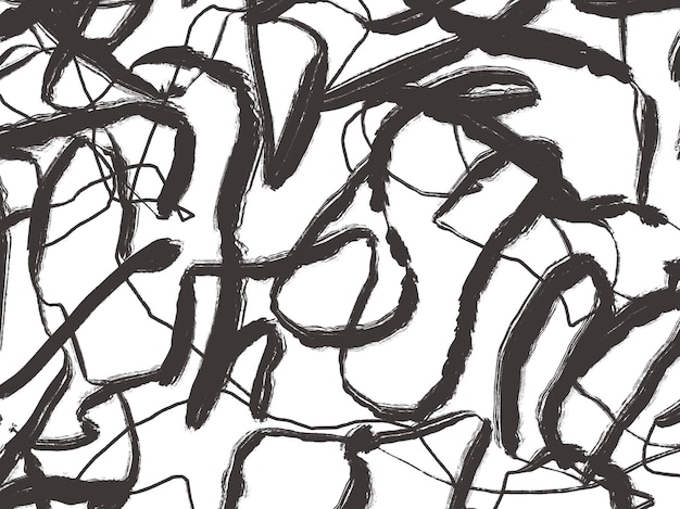 Abstract scribble line stoke background