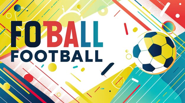Photo abstract seamless pattern background soccer pattern footballsoccer or football player hitting ballillustration