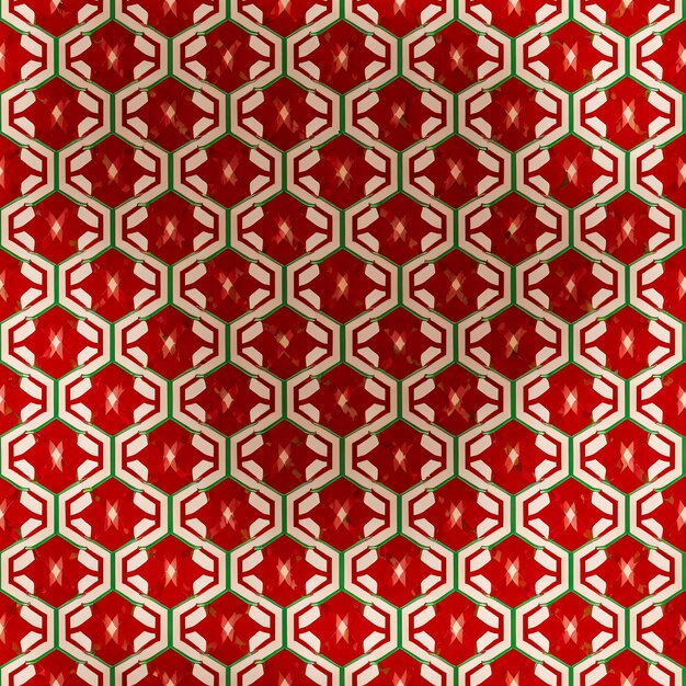 an abstract seamless pattern of christmas