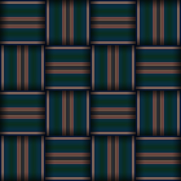 Abstract seamless woven pattern texture Square seamless pattern Stripes Lines and squares