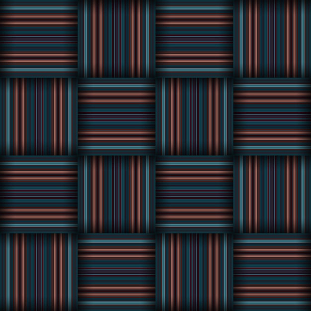 Photo abstract seamless woven pattern texture. square seamless pattern. stripes lines and squares.