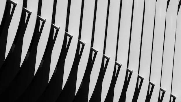 Abstract shadow of a metal fence pattern - background