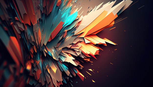 Abstract shape background geometric colorful backdrop Abstract layout design