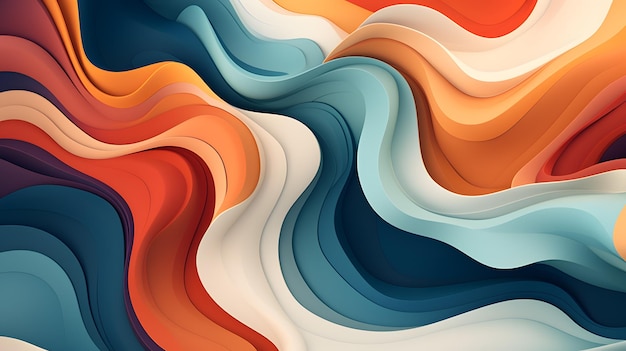 Abstract shape background