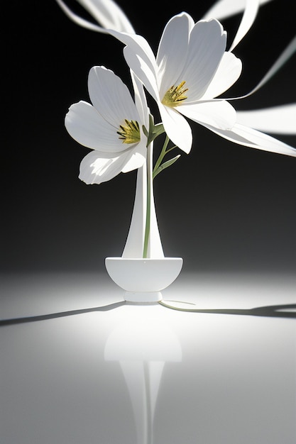 Абстрактная форма дизайна цветы ветки лозы обои фоновые элементы иллюстрации