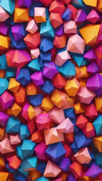 Abstract shapes background