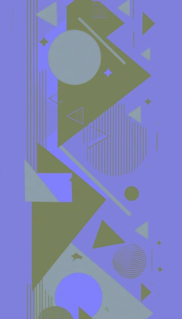 Abstract shapes vertical background