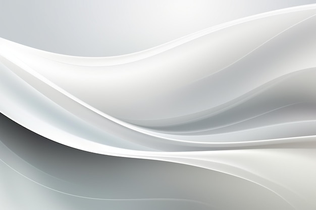 Abstract shiny lines white and gray background