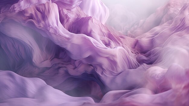 Abstract Silk Smoke