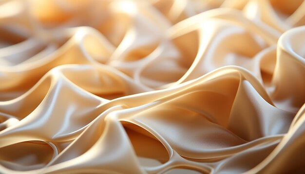 Photo abstract silk wave pattern a celebration of elegance and beauty generated by ai