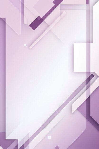 Abstract simple geometry purple and blue color theme background for document page