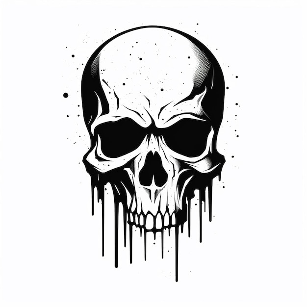 Abstract Skull Wallpaper