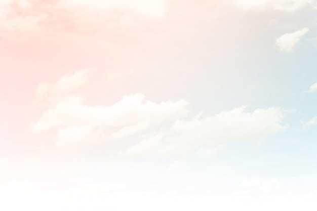 Photo abstract sky background in gradient pastel