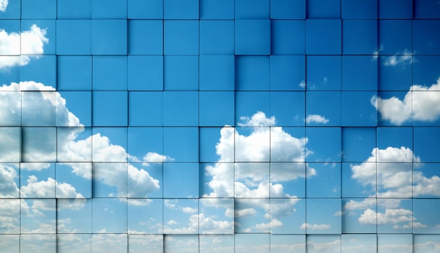 Abstract sky concept.Abstract sky mosaic background.environment concept