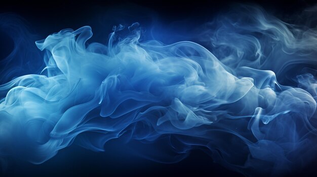 Photo abstract smoke art