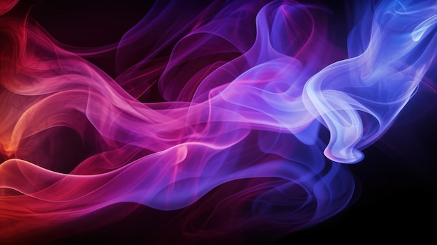 abstract smoke in dark background texture