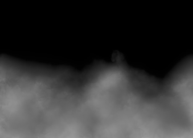 Abstract Smoke In Dark Background