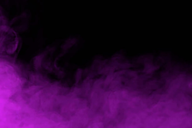 Photo abstract smoke and fog background