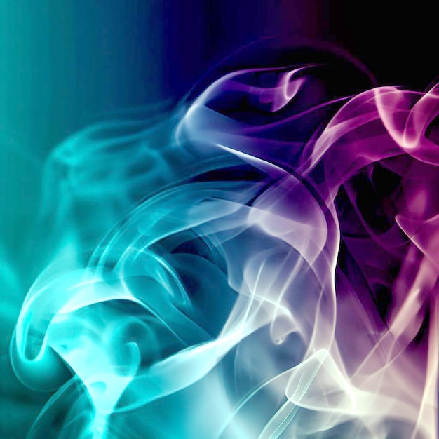 abstract smoke wallpaper background for desktop RGB color generative ai technology