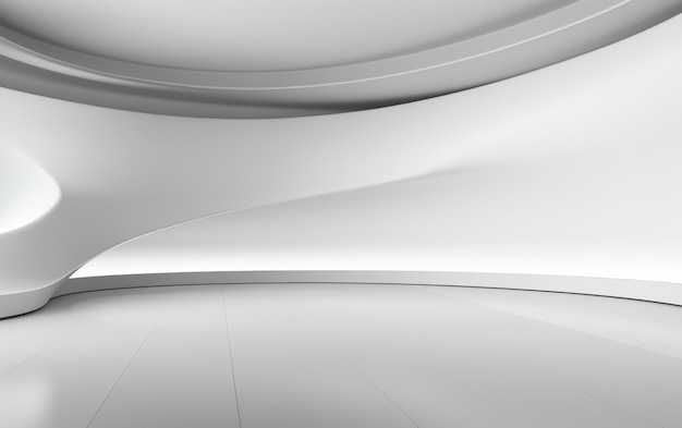 abstract smooth empty grey studio well use as background business