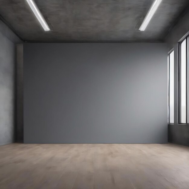 Abstract smooth empty grey studio well use as background business