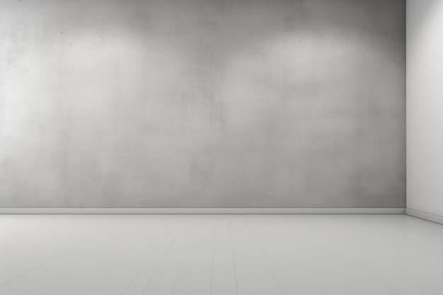 Abstract smooth empty grey studio well use as background