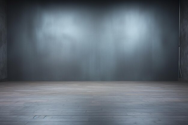 Photo abstract smooth empty grey studio well use as background