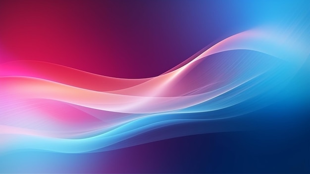 Abstract smooth gradient light streak wave background