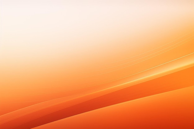 Abstract smooth orange background layout design