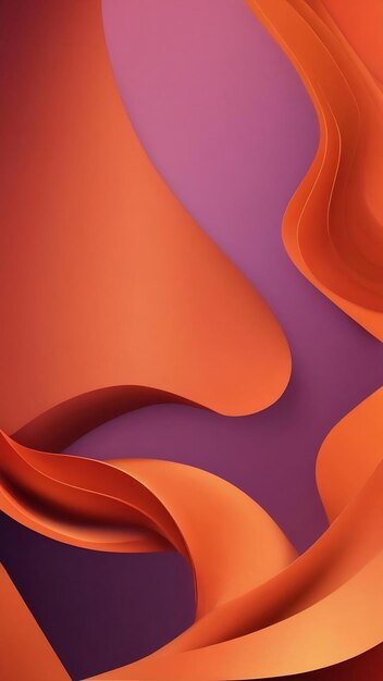 Abstract smooth orange background layout designstudioroom web template business report with smoo