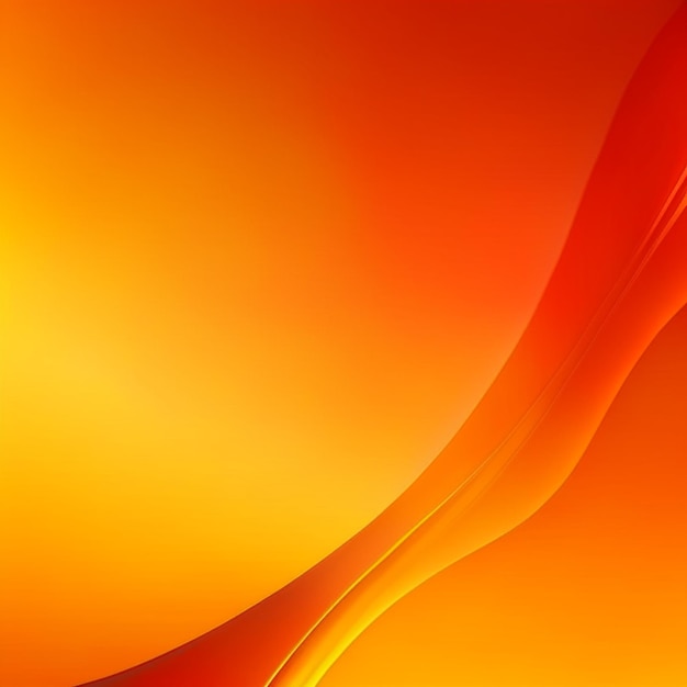 Abstract smooth orange background or orange gradient background vivid blurred colorful wallpaper