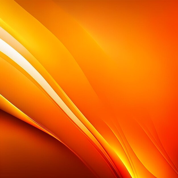 Abstract smooth orange background or orange gradient background vivid blurred colorful wallpaper