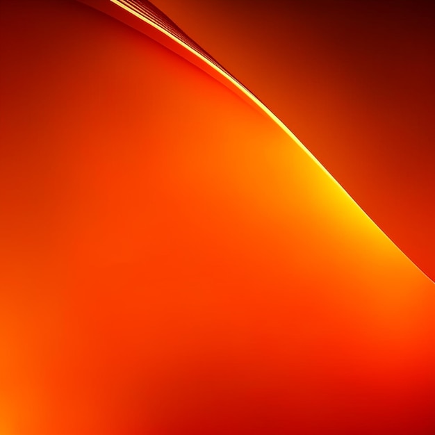 Abstract smooth orange background or Orange gradient background Vivid blurred colorful wallpaper