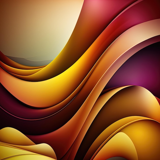 Abstract smooth wave background