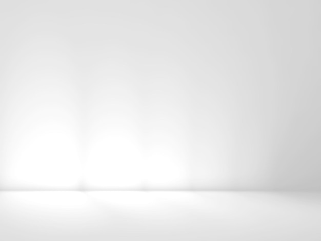 Abstract smooth white studio room background used for product display banner template