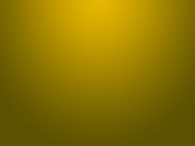 Abstract smooth yellow studio room background used for product display banner template