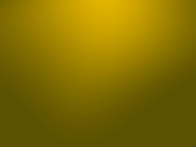 Абстрактный гладкий желтый фон комнаты студии, используемый для шаблона баннера дисплея продукта