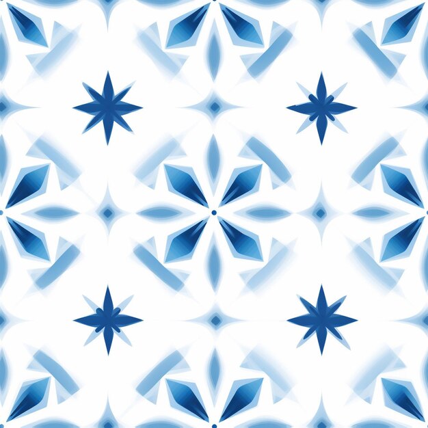 Photo abstract snowflakes