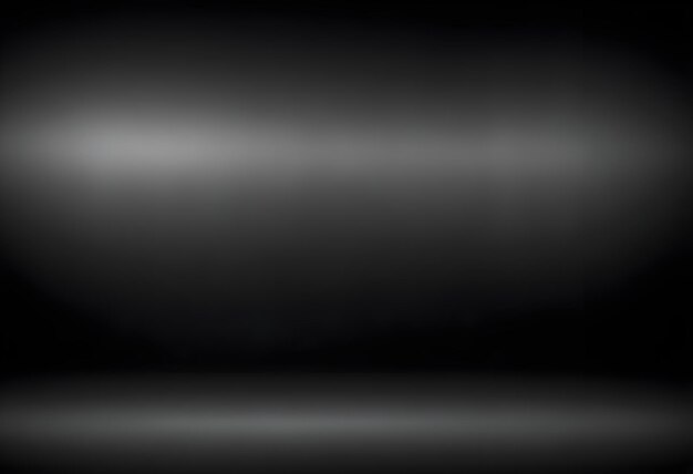 Photo abstract soft black gradient background