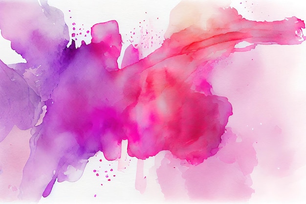Abstract soft watercolor background Generative Ai