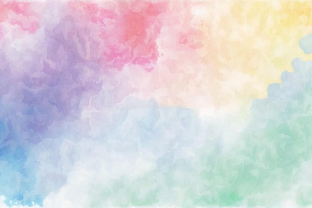 Photo an abstract soft watercolor background watercolour wallpaper