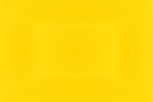 Abstract solid of shining yellow gradient studio wall room background d room