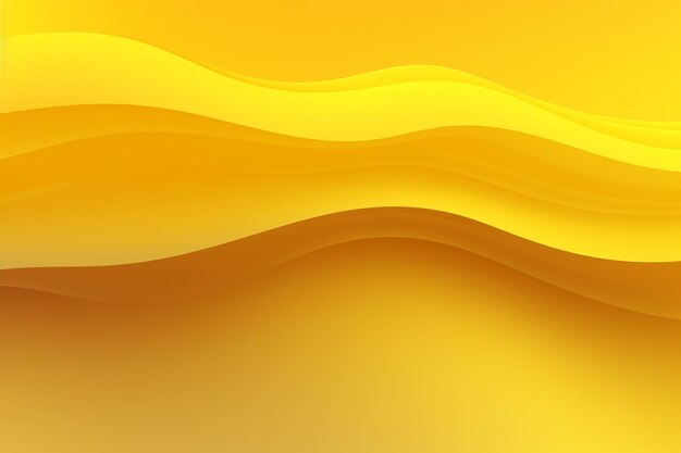 Abstract solid of shining yellow gradient studio wall room background