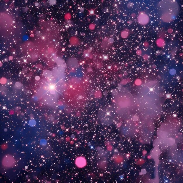 Abstract space background with stars and nebula in the night sky